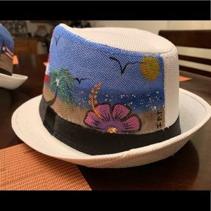 Hand painted hats